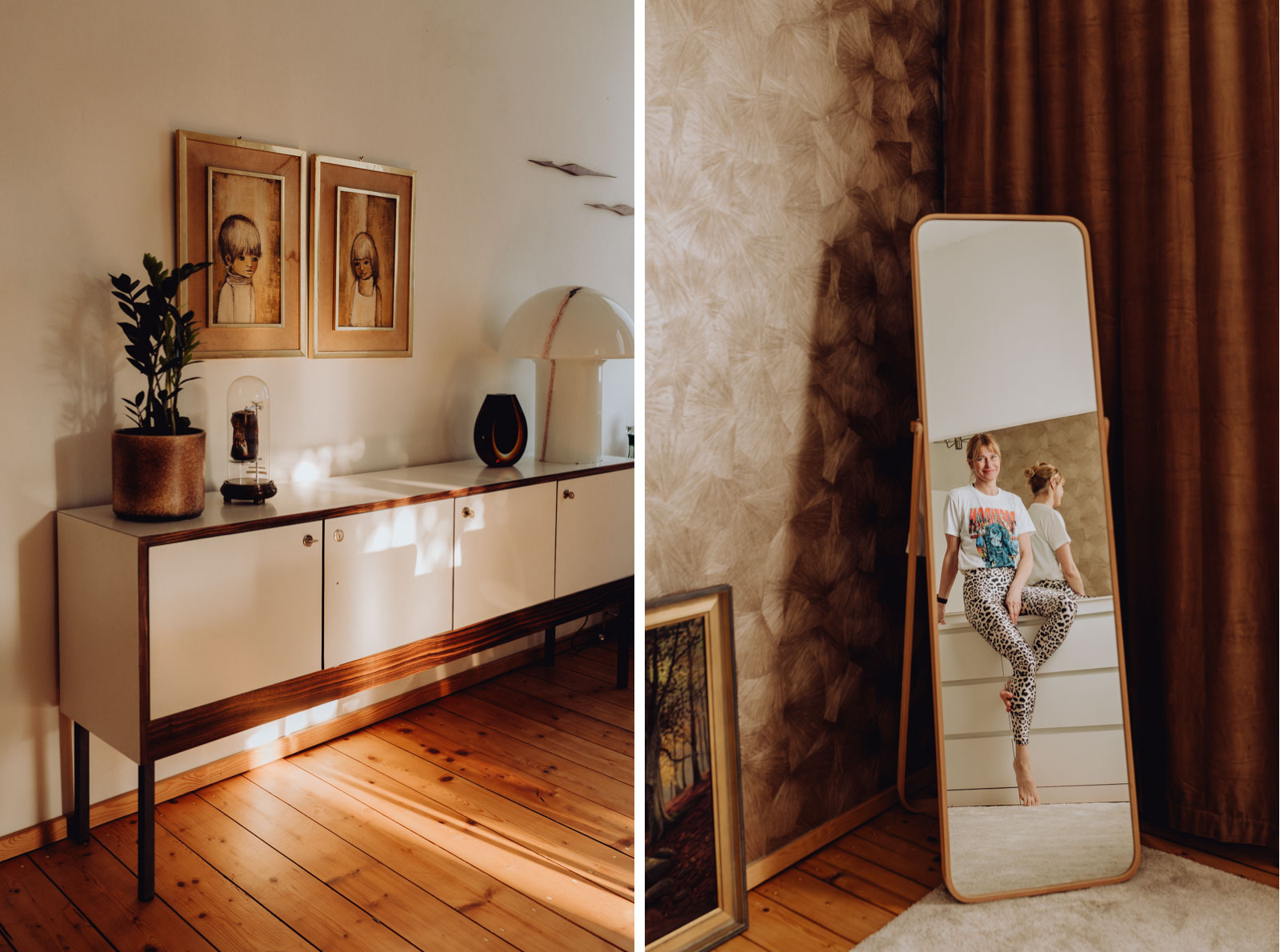 homestory portrait interior design Frauenportrait Simone Fürst Hamburg Berlin Designklassiker
